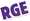 Logo rge